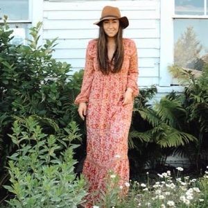 Maxi floral dress